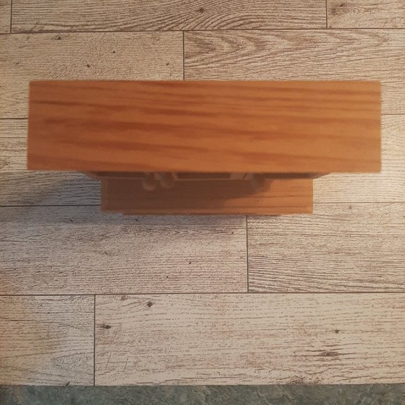 6" Tall Unfinished Wooden Buffet for Dollhouse Dining Room Cabinet Cupboard - Picture 6 of 8